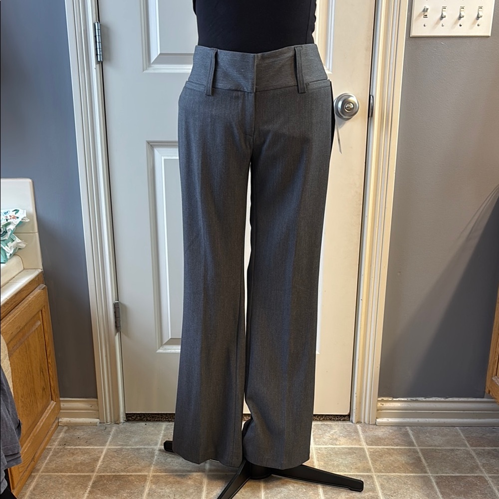 Maurices Gray Wide-Leg Smart Trousers
